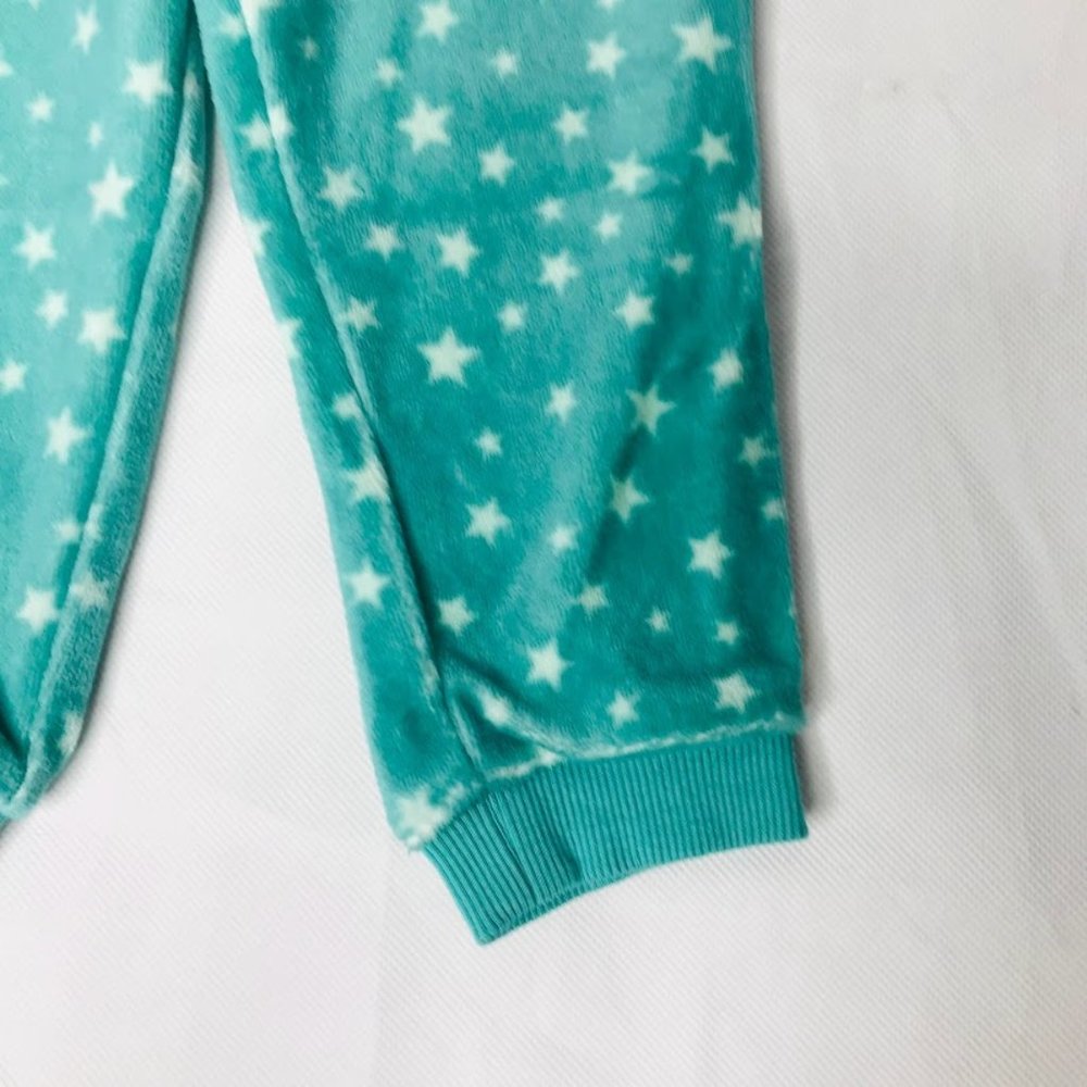LIttle Me Turquoise with Star 2 piece hoodie set 18 months